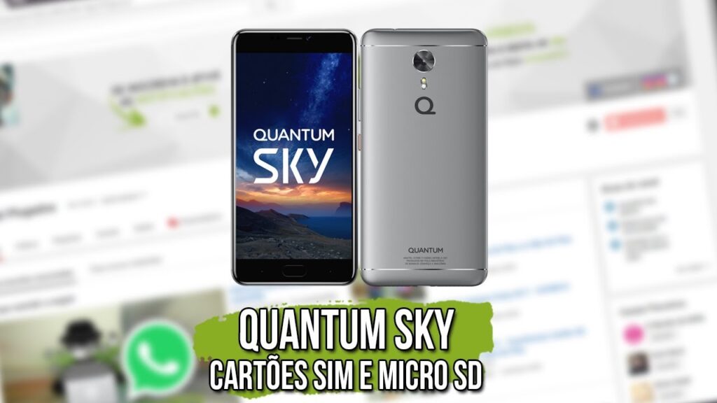 Como inserir um chip no quantum sky 1