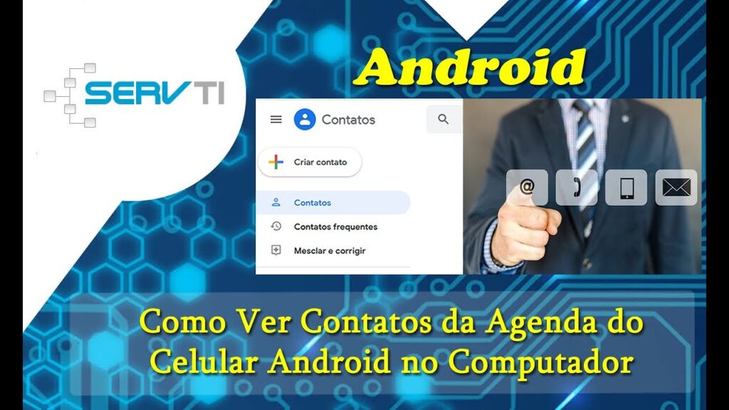 Como ver contatos da agenda do celular pelo computador 1