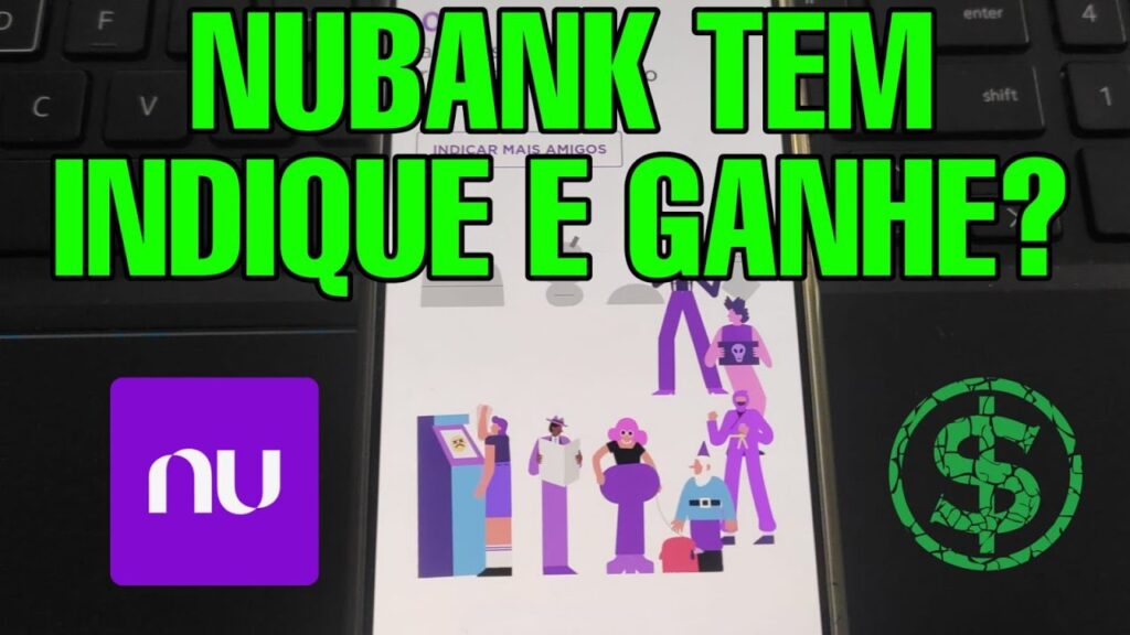 Como convidar amigos para o nubank 1