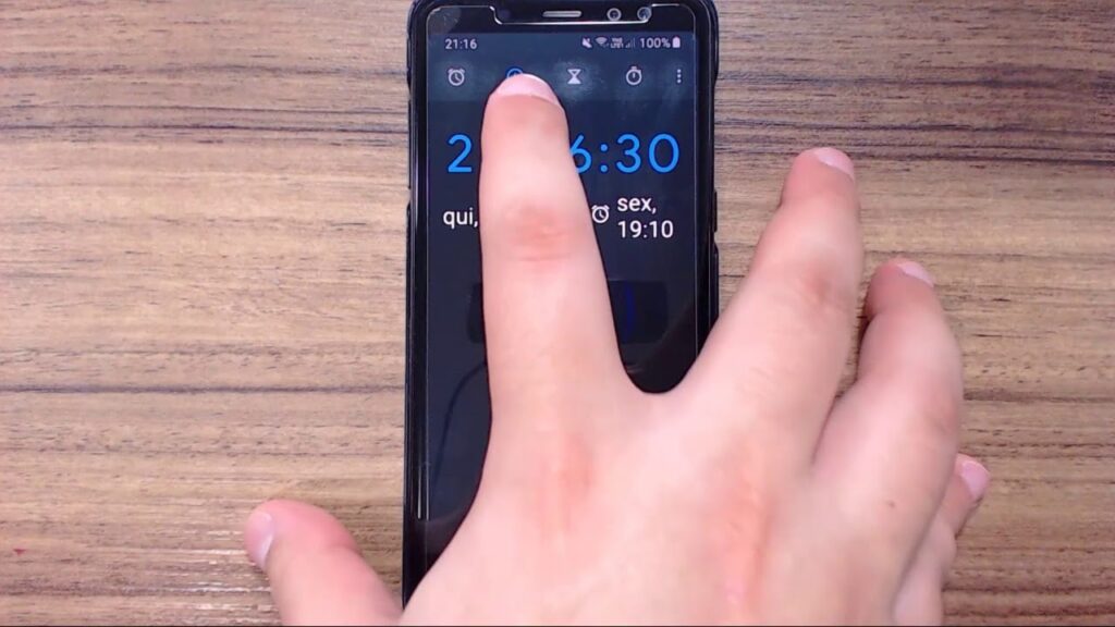 Como configurar o alarme ou despertador do android 1