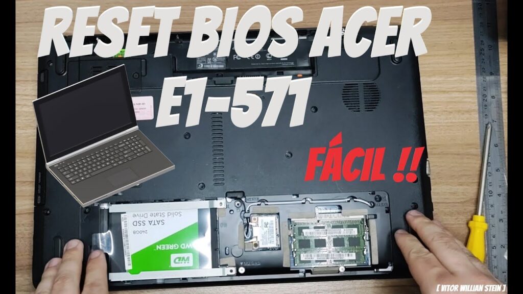 Como resetar a bios do notebook da acer 1
