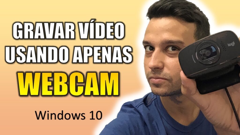 Como configurar e salvar videos e fotos usando a webcam do notebook 1