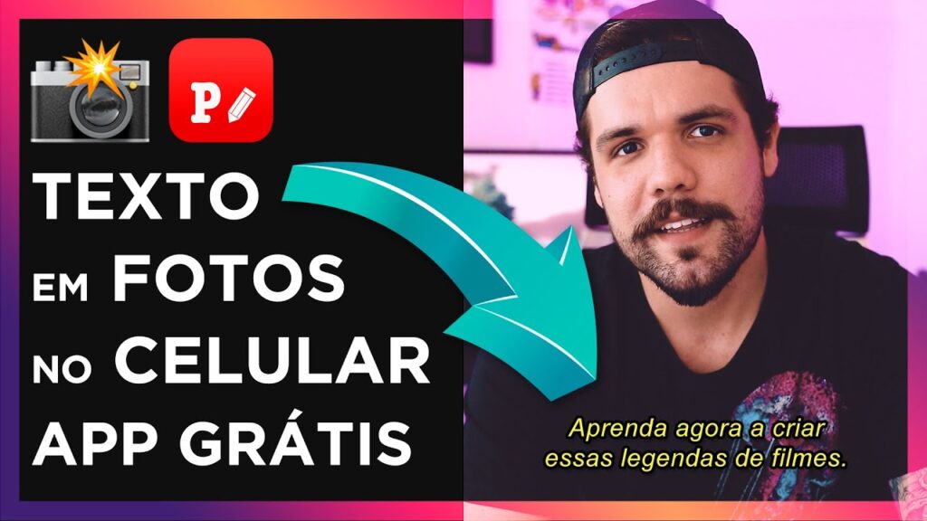Como colocar textos em fotos no celular com o app phonto 1