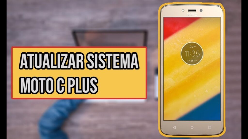 Como atualizar o android do moto c plus 1