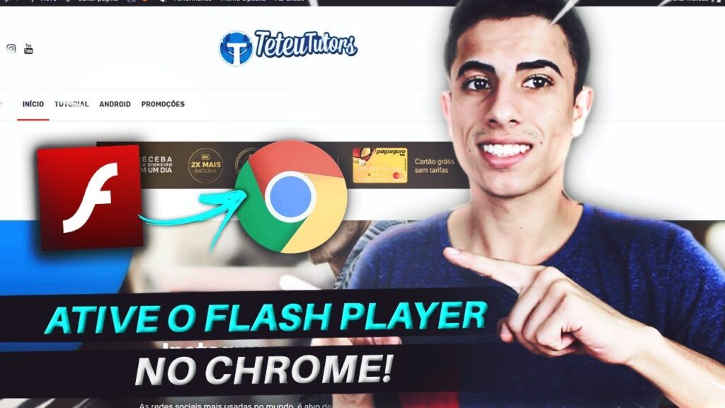 Como continuar usando o adobe flash player ate 2020 no navegador 1