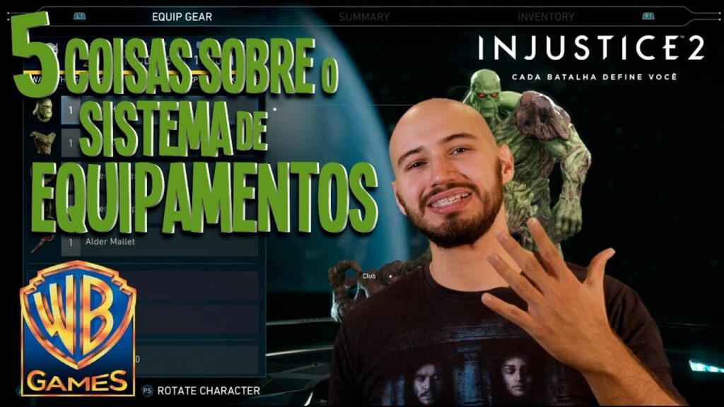 Como transformar um item em injustice 2 1