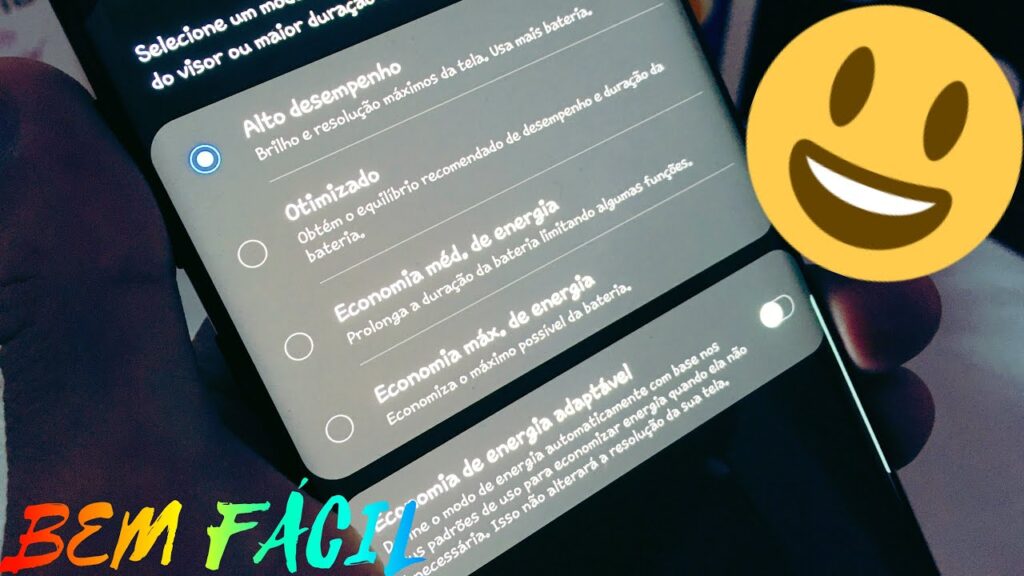 Como ativar e usar o modo desempenho do samsung galaxy s8 1