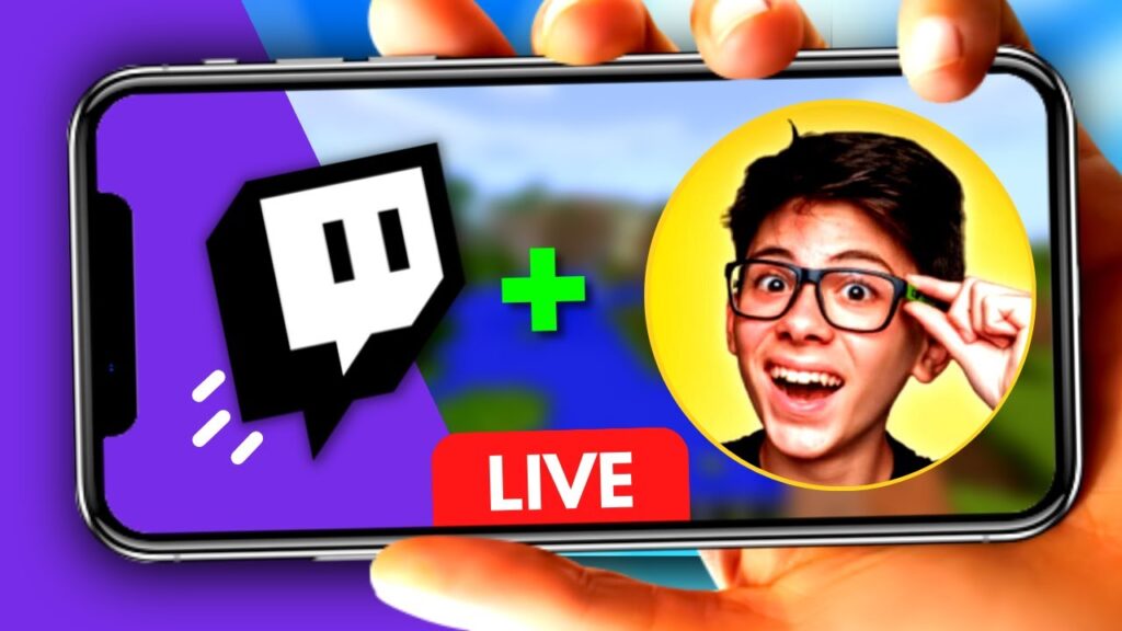 Como fazer uma transmissao ao vivo no twitch pelo celular 1