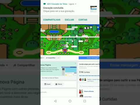 Como adicionar um video na capa de uma pagina no facebook 1