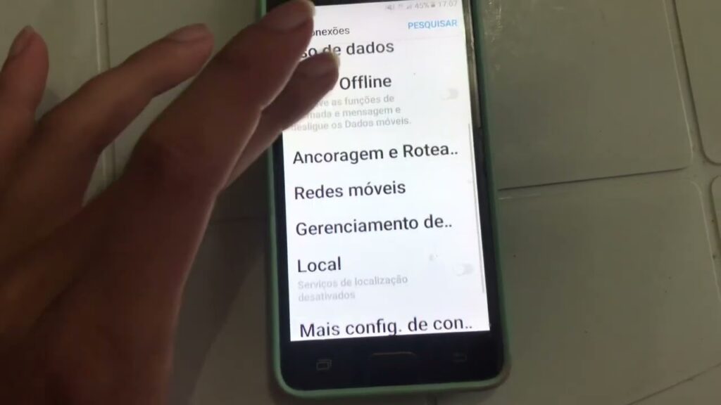 Como usar o galaxy j2 prime Como roteador wi fi 1