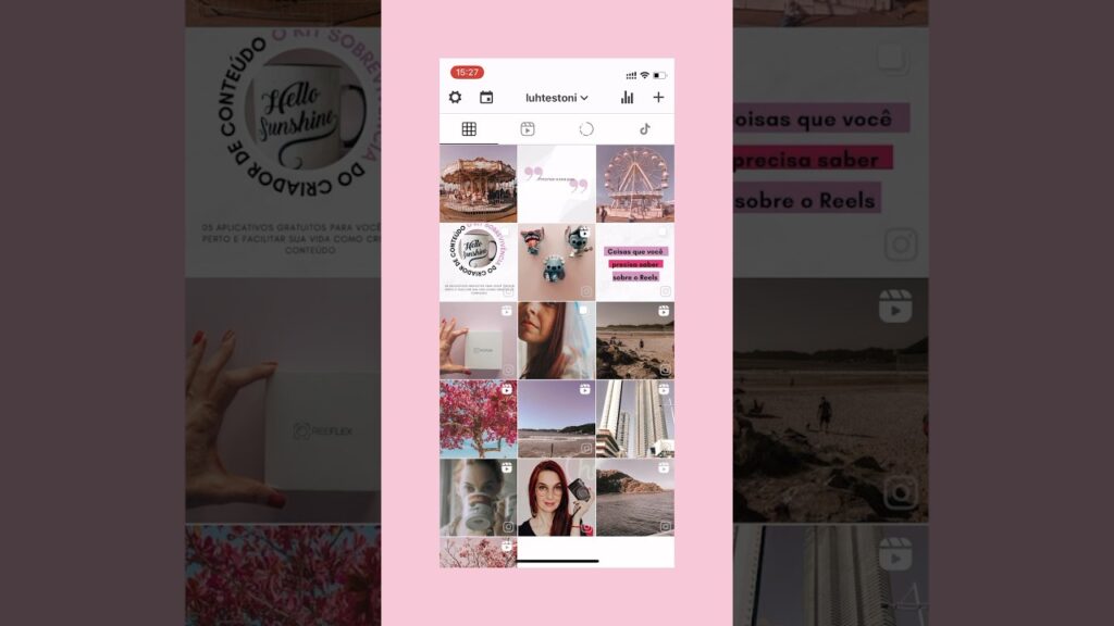Como planejar feed do instagram com o app preview 1