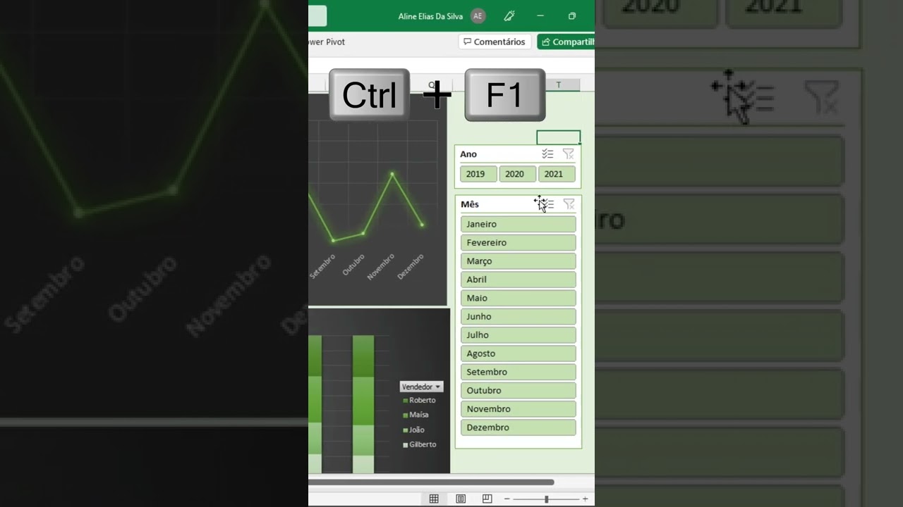 Como configurar utilizar o sistema de previsoes do excel 5
