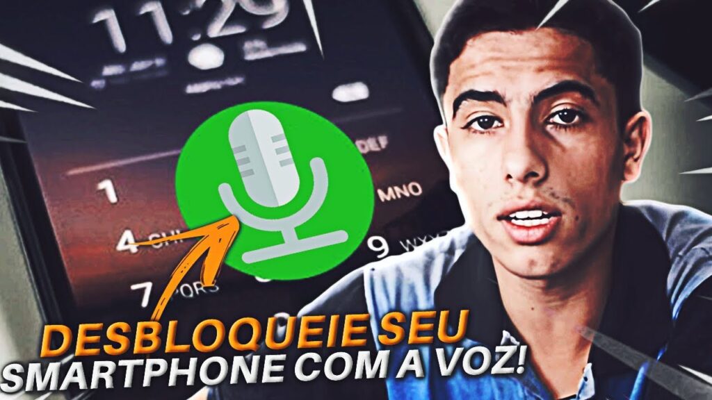 Como desbloquear o celular android com comando de voz 1