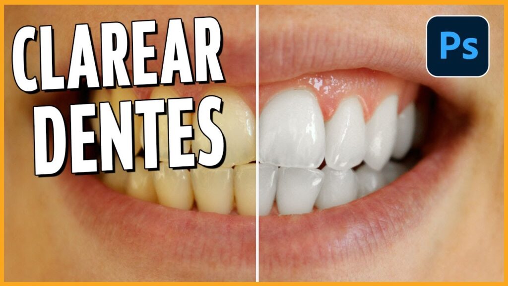 Como clarear dentes em fotos no photoshop 1