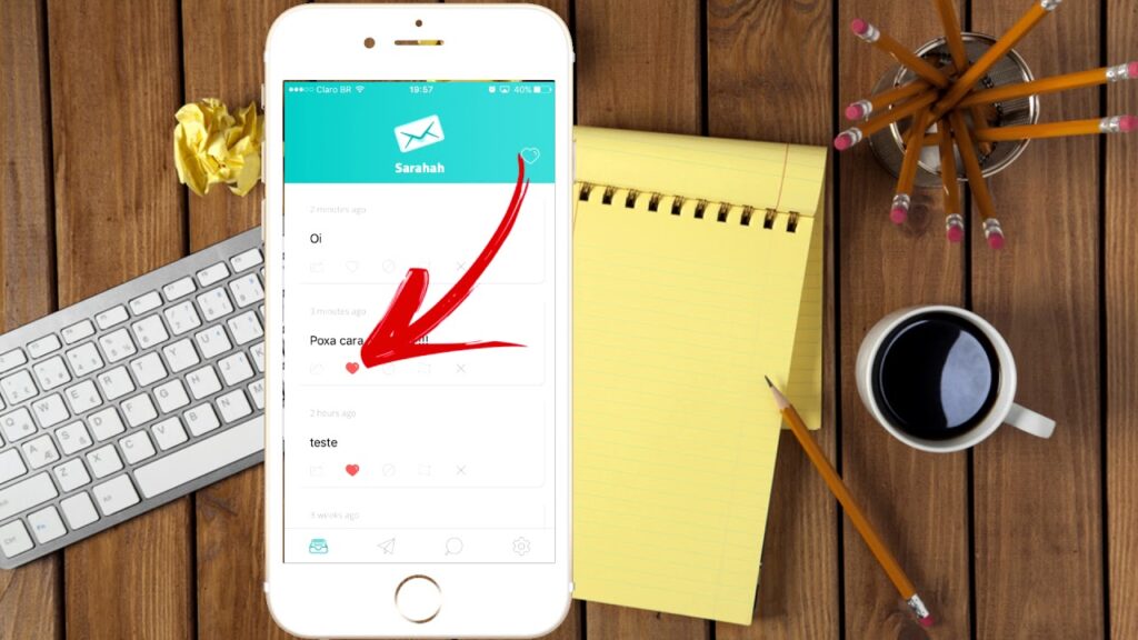 Como excluir mensagens enviadas no sarahah com dicas simples 1