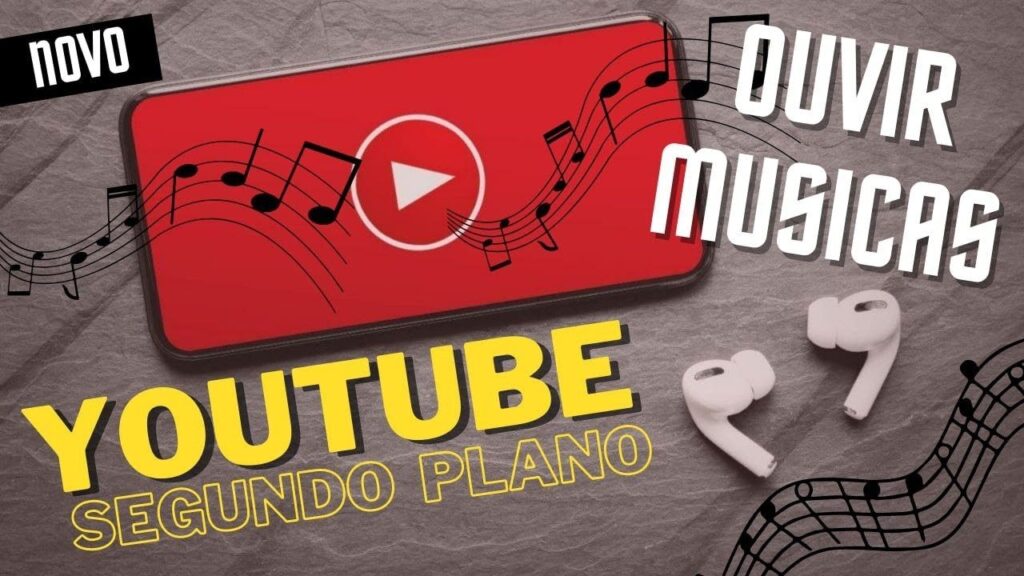 Como ouvir musicas do youtube em segundo plano no celular sem baixar apps 1