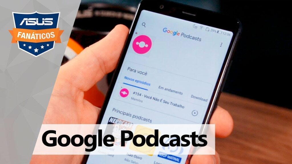 Como usar o google podcasts no android 1