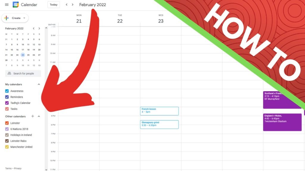 Como importar um arquivo ical ou ics para o google agenda 1