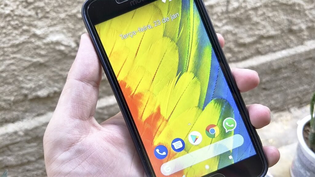 Como trocar o papel de parede do moto g 4 plus 1