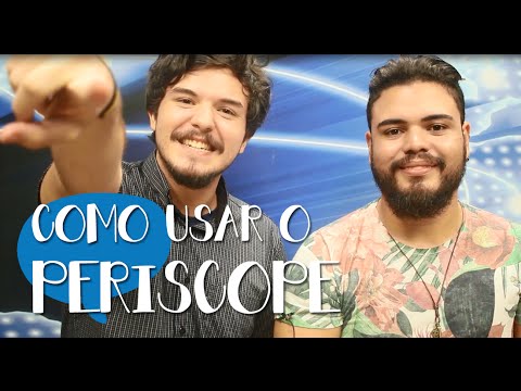 Como vincular a conta do periscope ao facebook e google 1