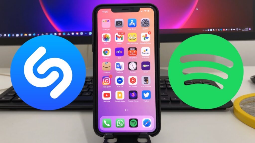 Como criar playlists no spotify com musicas reconhecidas no shazam 1