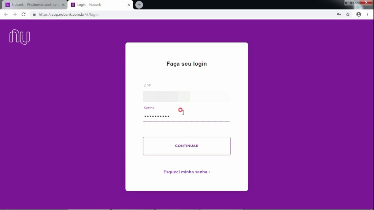 Como consultar a fatura do nubank pelo pc 8