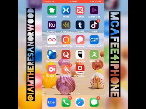 Como fazer backup do smartphone com o mcafee mobile security 1