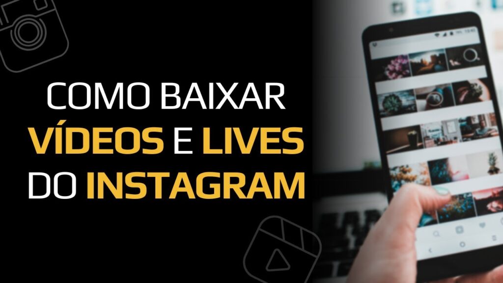Como baixar videos do igtv 1