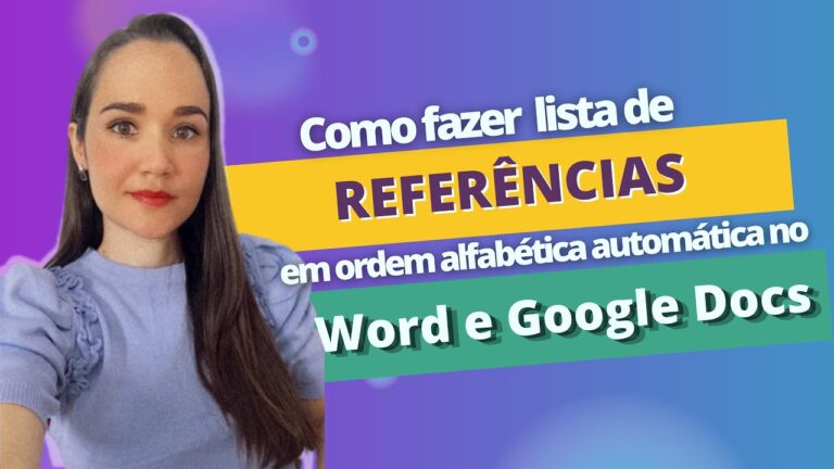 Como organizar paragrafos e listas em ordem alfabetica no google docs