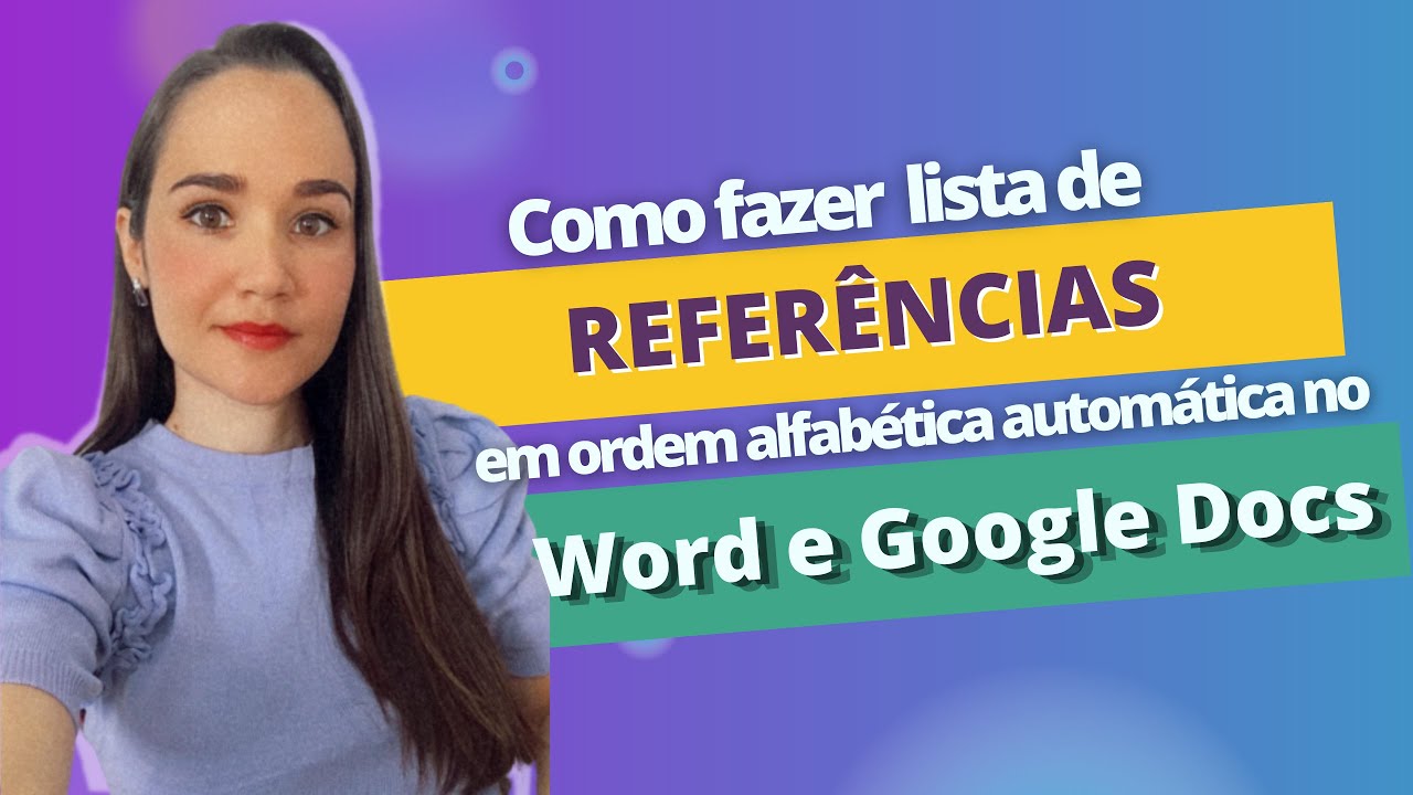 Como organizar paragrafos e listas em ordem alfabetica no google docs