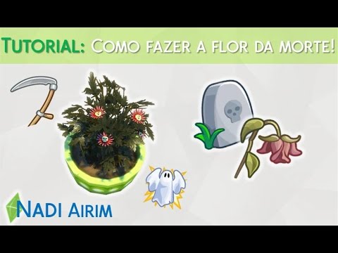 Como fazer a flor da morte no the sims 4 1