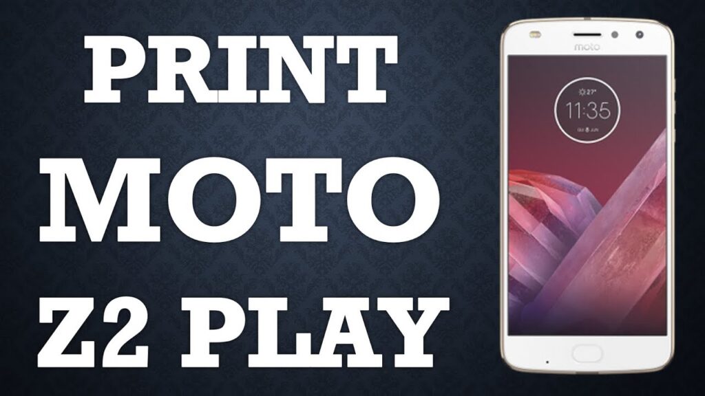 Como tirar print de tela no moto z2 play 1