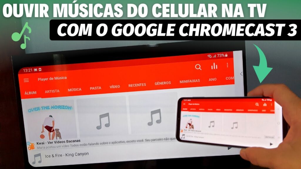 Como ouvir musicas na tv com o google play musica e o chromecast 1