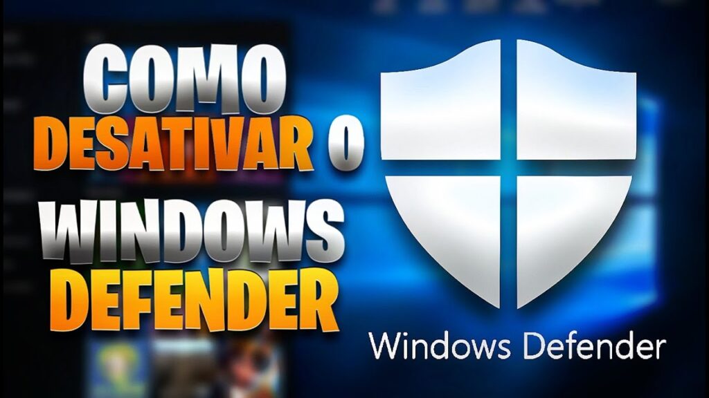 Como desativar o windows defender no windows 10 1