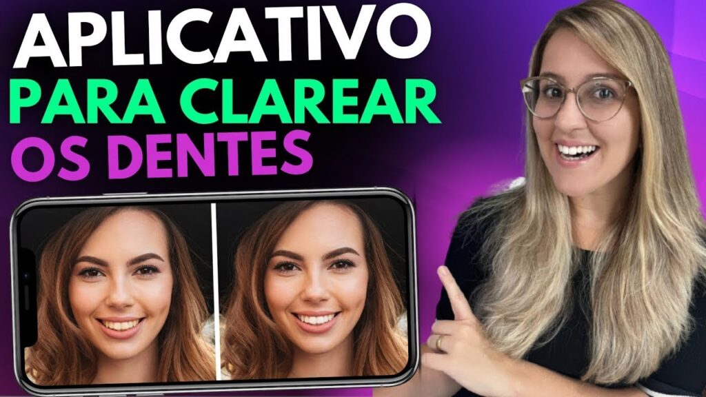 Como clarear os dentes pelo celular com o app picsart 1