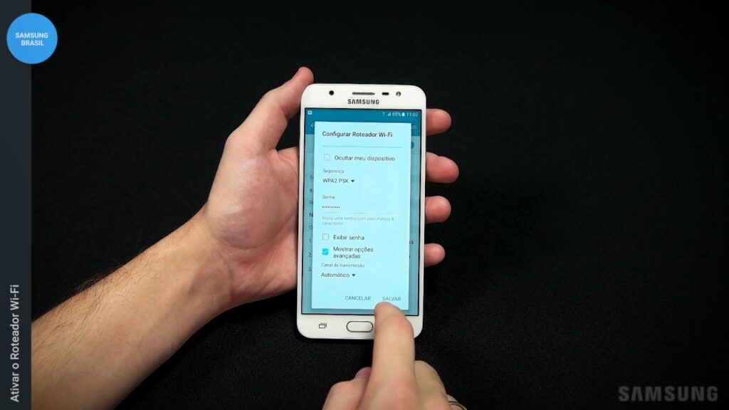 Como usar o galaxy j7 pro Como roteador wi fi 1