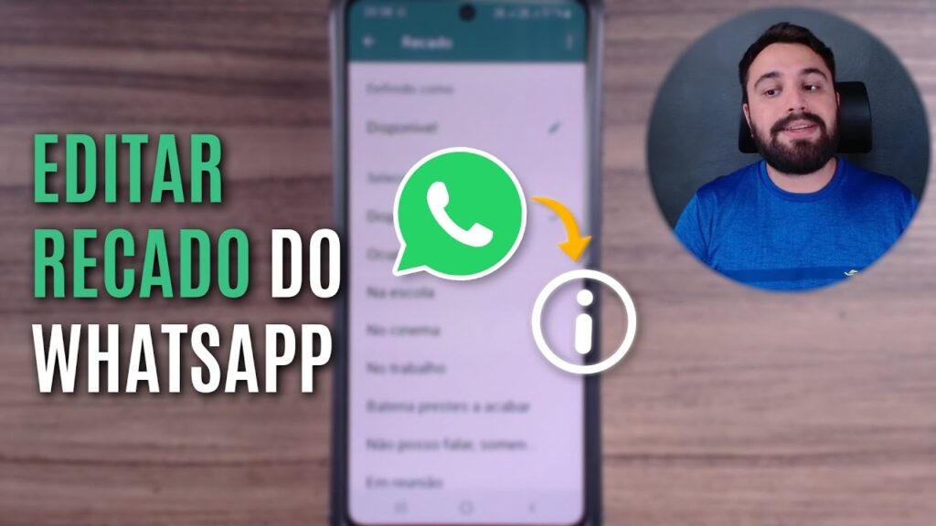 Como usar o recado do whatsapp antigo status esta de volta ao android 1