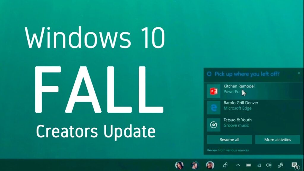 Como baixar o novo windows 10 fall creators update preview 1
