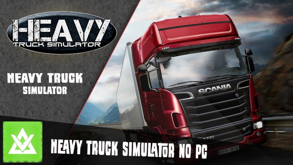 Como jogar o simulador de caminhoes heavy truck simulator no pc 1
