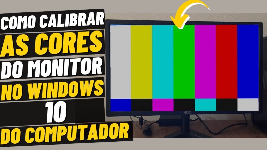 Como ajustar o perfil de cor do seu monitor no windows 10 1