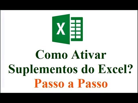 Como instalar suplementos no excel 1