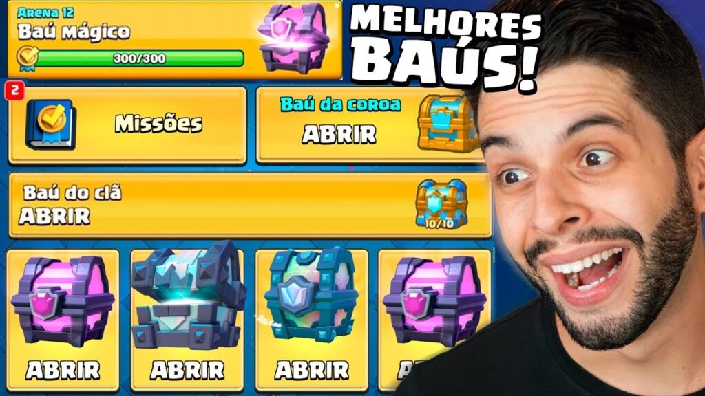 Como abrir baus em clash royale 1