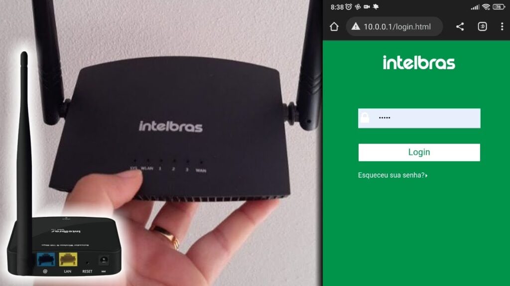 Como configurar um roteador intelbras 1