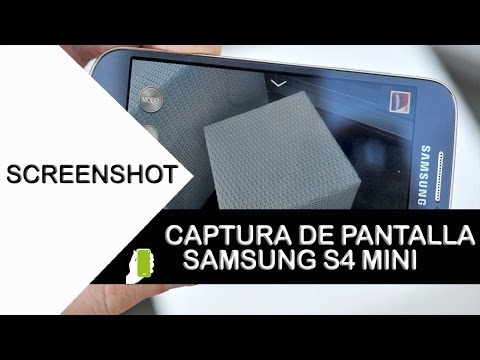Como tirar print da tela do samsung galaxy s4 mini 1