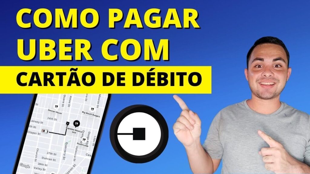 Como pagar uma corrida da uber com cartao de debito 1