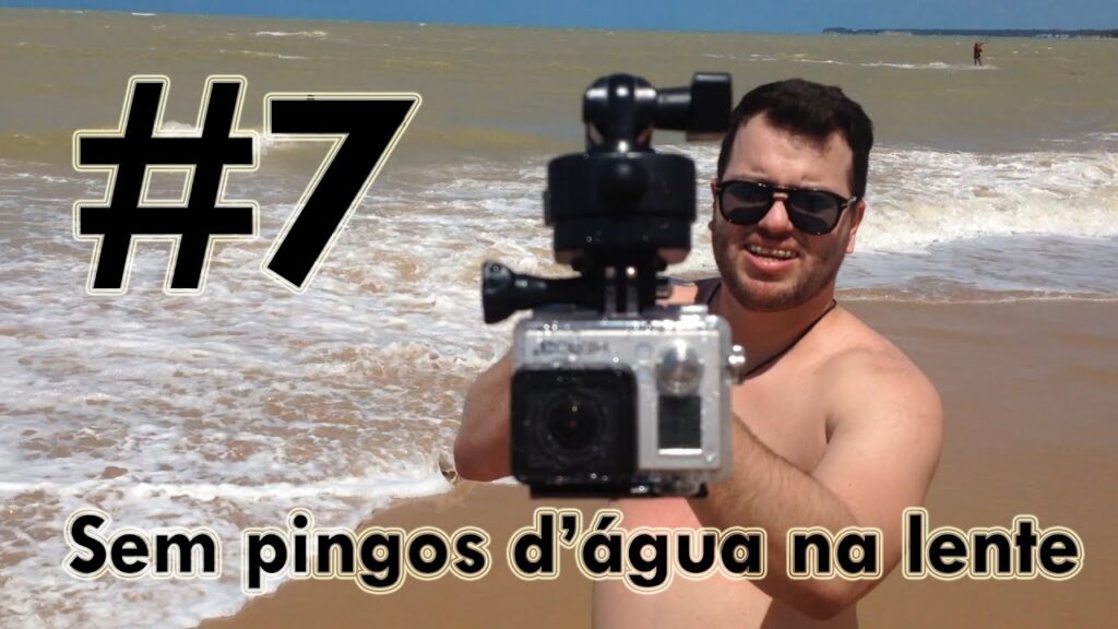 Como evitar pingos dagua na lente da gopro 1