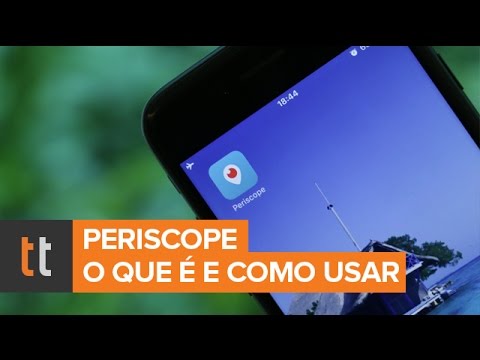 Como entrar no periscope no android e iphone 1