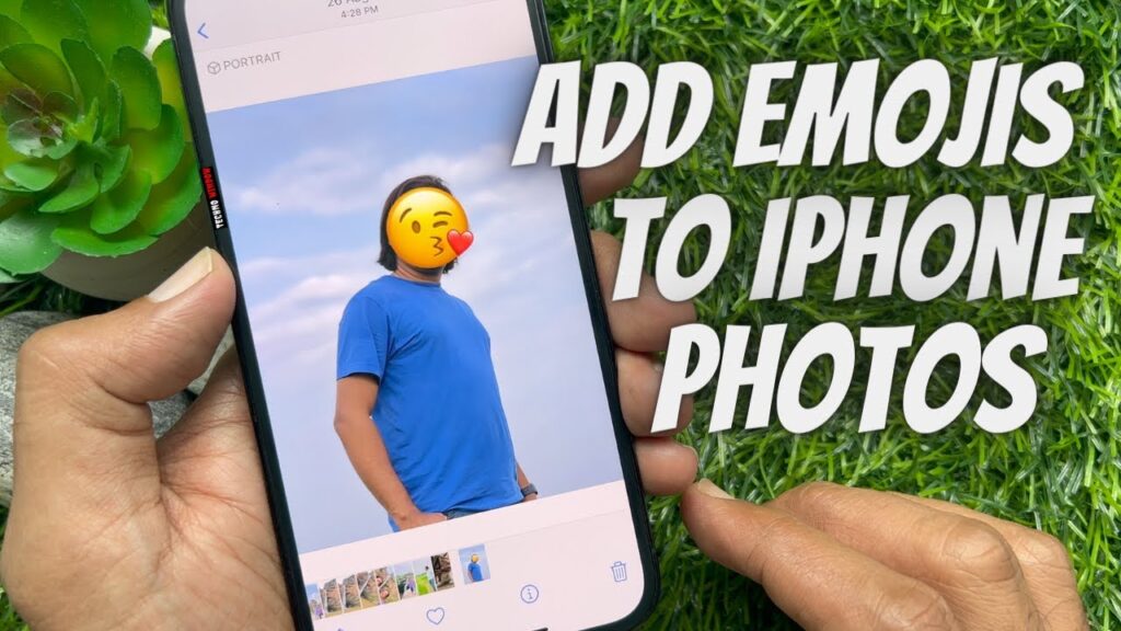 Como usar stickers ou emojis em fotos e videos no app apple clips 1
