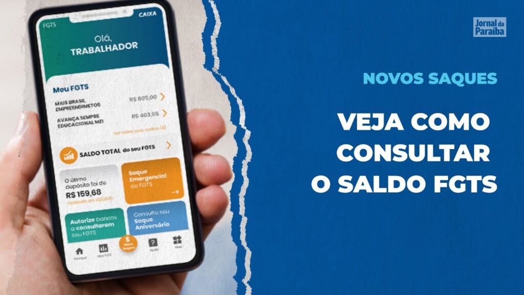 Como usar o aplicativo do fgts para consultar o saldo do beneficio 1