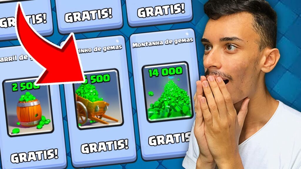 Como ganhar gemas em clash royale 1